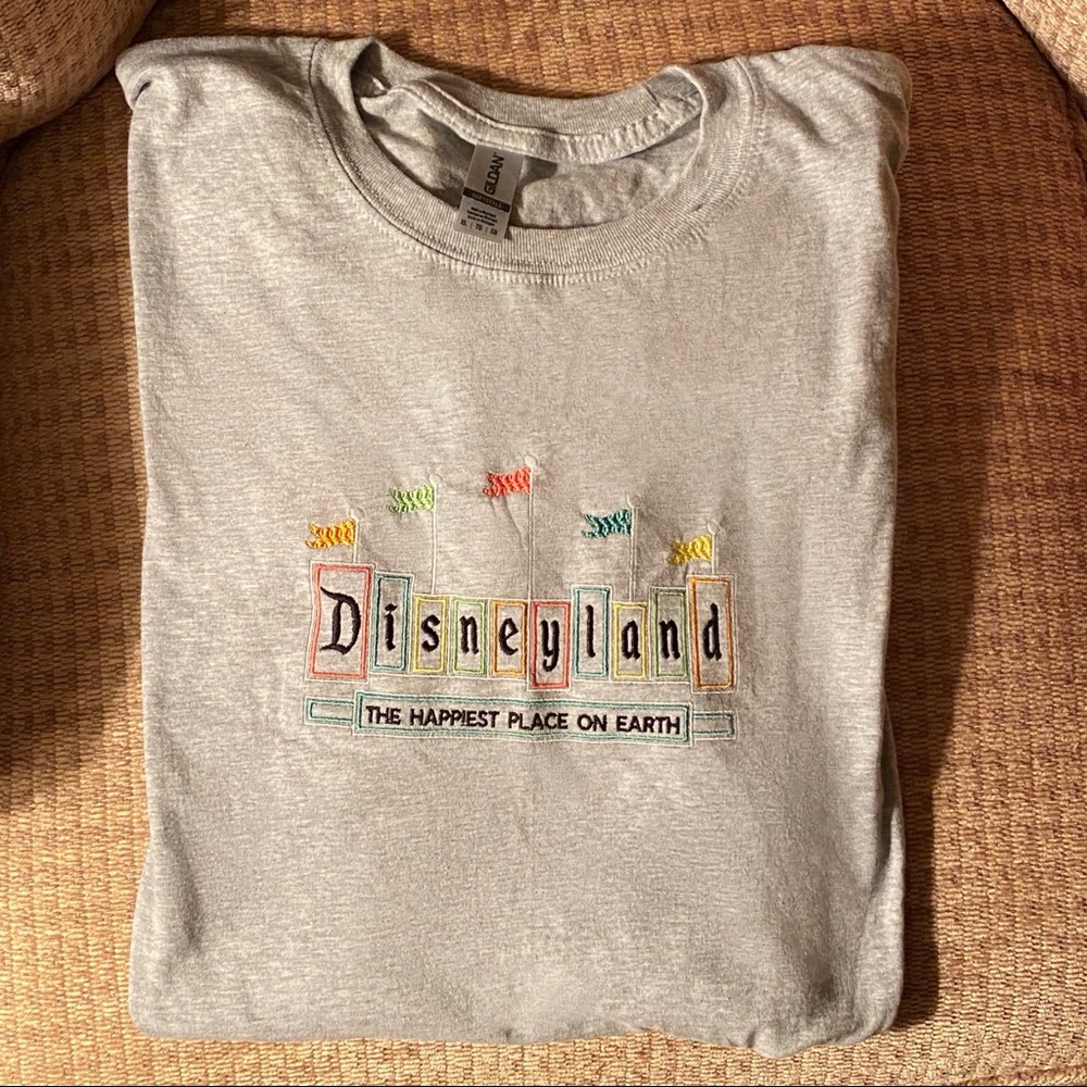 Embroidered Disneyland Shirt